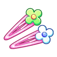 パッチン留め